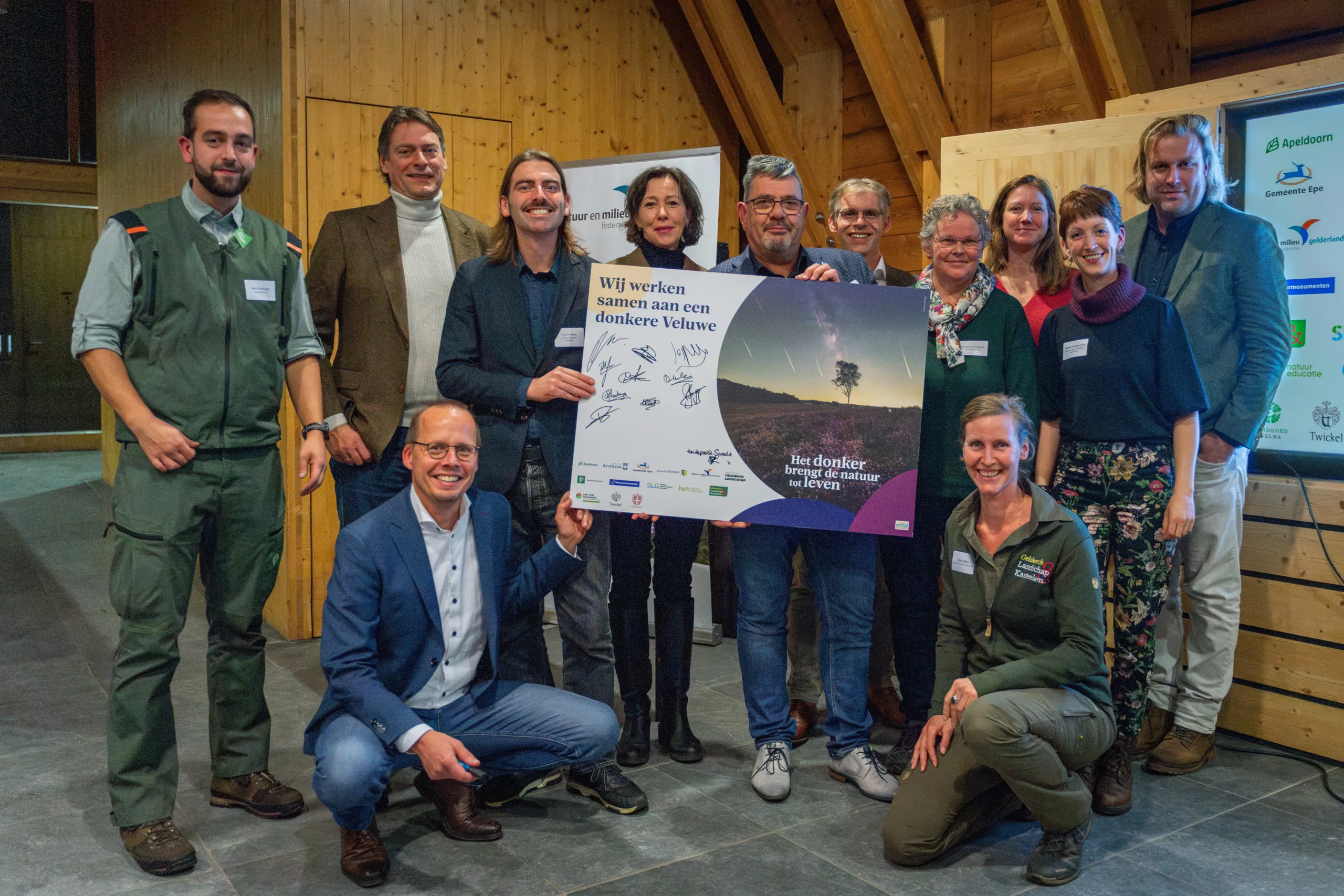 Samenwerking gestart voor donkerdere Veluwe